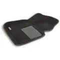 Комплект ковриков в салон EuroMat 3d EMC3D-001222 для BMW X3 2017-2019 г., 5 шт. черный 5