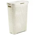 Корзина Curver бельевая Style Кремовый 40L 448*265*615 (193010)