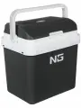 Холодильник автомобильный 12 В 220 В NG (арт.755-007), Объем 24л, Черный
