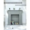 Kamin_decor_msk Портал разборный каминный Дубай 97х110 МДФ серый