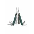 Мультитул Leatherman Wave Alpha Cascadia 833401, 16 инструментов, зеленый