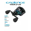 Мультипликаторная катушка Cadence Vigor LP-L66 (под левую руку)