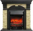 Камин электрический Royal Flame Dublin BL сланец с очагом Fobos (электрокамин)