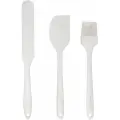 Набор для выпечки блинов, Kuchenland, 3 пр, лопатки/кисть, силикон, молочный в крапинку, Bakery speckled