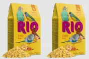 RIO яичный корм для волнистых попугайчиков и других мелких птиц, 250 г, 2 шт