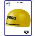 Шапочка для плавания Arena 3D SOFT , M, желтый