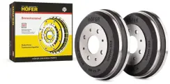 Барабан тормозной чугунный ваз 2108 (2шт) hofer Hofer HF144806