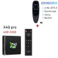 Телеприставка Ugoos X4Q Pro, Amlogic S905X4, 4 + 32/64 ГБ, 2,4/5G, Wi-Fi, 4K, комплектация в ассортименте