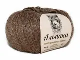 Пряжа Камтекс альпака 113 какао (6 мотков)