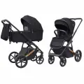 Коляска 2 в 1 CARRELLO Sigma CRL-6523, Iridium Black, универсальная, для детей 0-3 лет