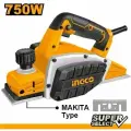 Электрорубанок 750Вт 82мм INGCO PL7508 INDUSTRIAL