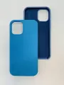 Чехол Aiwo Silicone Case, для iPhone 12, 12 Pro, Голубой, Резина