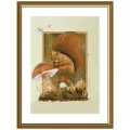 Набор для вышивания Нова Слобода #СВ2242 Белочка, Счетный крест, 21 x 30 см