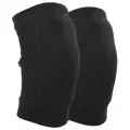 Защита колена Grace Dance, для гимнастики и танцев с уплотнителем (одноцветные), M, черный