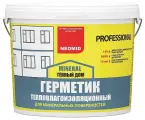 Герметик Neomid теплый ДОМ MINERAL PROFFESIONAL (3кг) белый