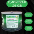 Диск Blu-Ray Ritek BD-R 25GB, для записи, возможность печати