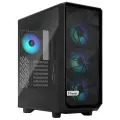 Корпус для ПК без БП FRACTAL DESIGN Meshify 2 Compact Lite RGB Black (FD-C-MEL2C-05)