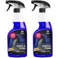 Grass Полироль чернитель шин Grass Black rubber, полироль для колес, 600 мл - 2 штуки