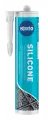Герметик нейтральный силиконовый KESTO SILICONE 40, серый, 310 мл.
