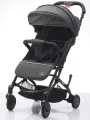 Коляска прогулочная складная для путешествий Tommy Trip темно-серая