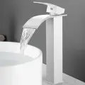 Смеситель для ванны , раковины в ванную, кран для ванной в раковину, кран для кухни, душа водопад, 235 ММ, белое