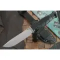Нож саро Финский, сталь Х12МФ, стоунвош, рукоять резина