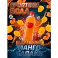 Спортивный напиток Sportinia ВСАА (Спортиния БЦАА) 6000 Манго-Папайя 0.5 л /6 бут.