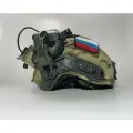 Шлем тактический в сборе с активными наушниками БР-2 (мультикам)