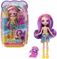 Кукла Mattel Enchantimals - Кукла-ленивец Сабиндра + набор домашних животных Солнечный Берег - Энчантималс HRX82