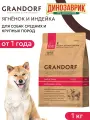 Сухой корм Grandorf Holistic Adult Medium & Maxi для взрослых собак средних и крупных пород, с ягненком и индейкой 1 кг