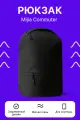 Рюкзак Mijia Commuter Backpack (MJTQB01RM) Black, для городской жизни, черный, легкий, с USB-разъемом.
