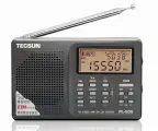 Радиоприемник Tecsun PL-606, цвет в ассортименте, Серебристый