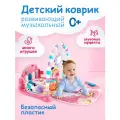 Развивающий коврик для новорожденных малышей музыкальный