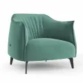 Кресло дизайнерское BELLO STANDART из велюра. Цвет мятный. Размер 63x72x79 (д/ш/в)