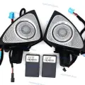 64 цвета 3D вращающийся твитер для Mercedes Benz C GLC E S-class W205 W213 W222 X253 W177 RGB Светодиодный светящийся автомобильный динамик клаксон установка 20-22 GLC 64 Colour