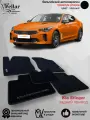 Ворсовые коврики в салон автомобиля Kia Stinger задний привод / 2017-н. в. / коврики автомобильные в машину Кия Стингер