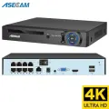 ASECAM AS8814K NVR видеорегистратор 4K Ultra HD с распознаванием лиц, Нет, 8-КАНАЛЬНЫЙ