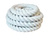 Канат хлопчатобумажный Х/Б 3-х прядный d-19 мм моток 5 м Мир Шнура