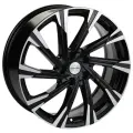 Колесный диск Khomen Wheels KHW1901 7,5x19 5x114,3 ET39 60,1 Black-FP литой для автомобиля