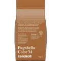 Затирка Kerakoll Fugabella Color, 34 (Светло-коричневый) 3 кг.
