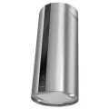 Вытяжка кухонная цилиндрическая островная MEFERI TUBE40IX ISLA COMFORT PLUS на 40 см, серая, производительность 1200м3/ч