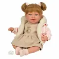 Кукла реборн 45 см Испания ARIAS, мягкая с виниловыми, силиконовыми конечностями, младенец, пупс, со звуком, смеется