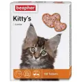 Кормовая добавка Beaphar Kitty's Junior + Biotine , 150 таб. х 2 уп.