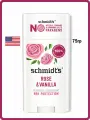 Дезодорант - стик Schmidt's натуральный, Роза и Ваниль, 75 гр