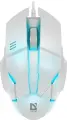 Мышь проводная Defender Host MB-982, игровая, оптическая, USB, 1000dpi, белый [52983]