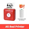 Термопринтер Peripage A6, Red