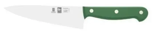 Нож поварской 150/270 мм Шеф зеленый TECHNIC Icel