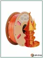 PLA пластик для 3D принтера Silk Dual-Color 1,75 мм 1 кг (Eryone) Красный - Золотой