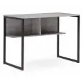 Письменный стол Лайфмебель Клер Лофт бетон / черный матовый