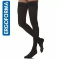 Чулки компрессионные Ergoforma, 1 класс компрессии, 211, цвет черный, размер 3